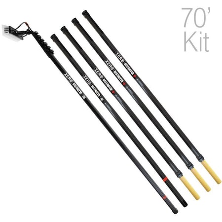 Xero 82 in Water Fed Pole, carbon fiber 209-20-322